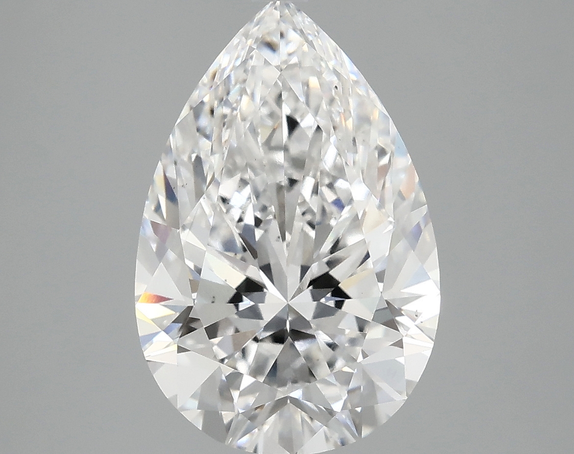4.1 Carat Pear Cut Lab Diamond