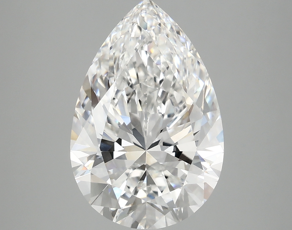 3.98 Carat Pear Cut Lab Diamond