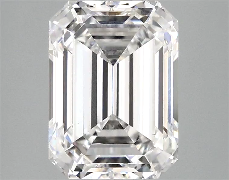 2.59 Carat Emerald Cut Lab Diamond