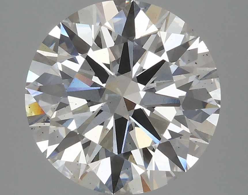 3.84 Carat Round Cut Lab Diamond