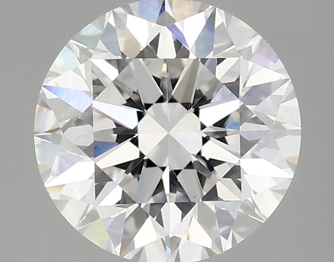 2.1 Carat Round Cut Lab Diamond