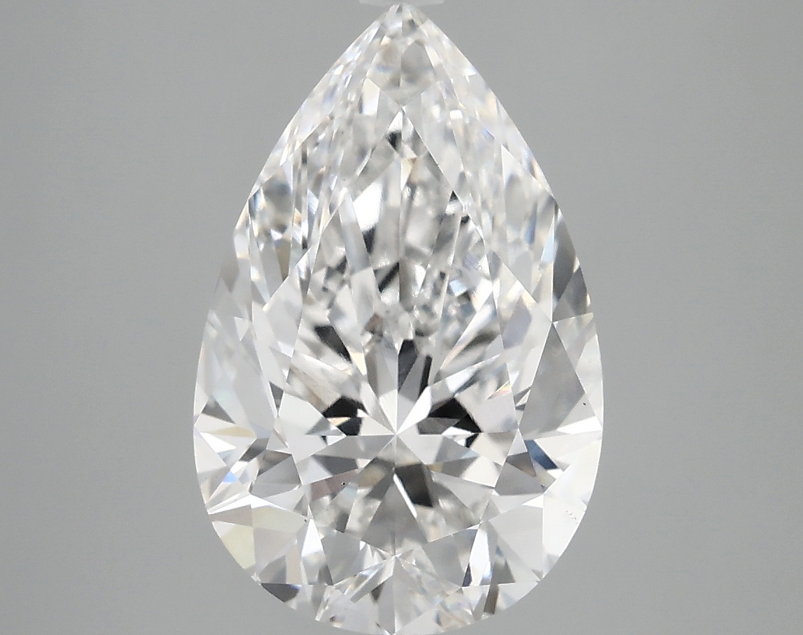 4.03 Carat Pear Cut Lab Diamond