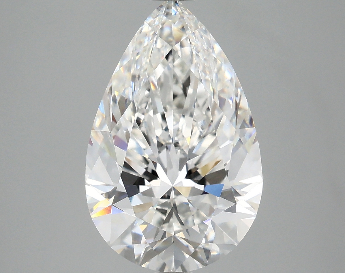 4.48 Carat Pear Cut Lab Diamond