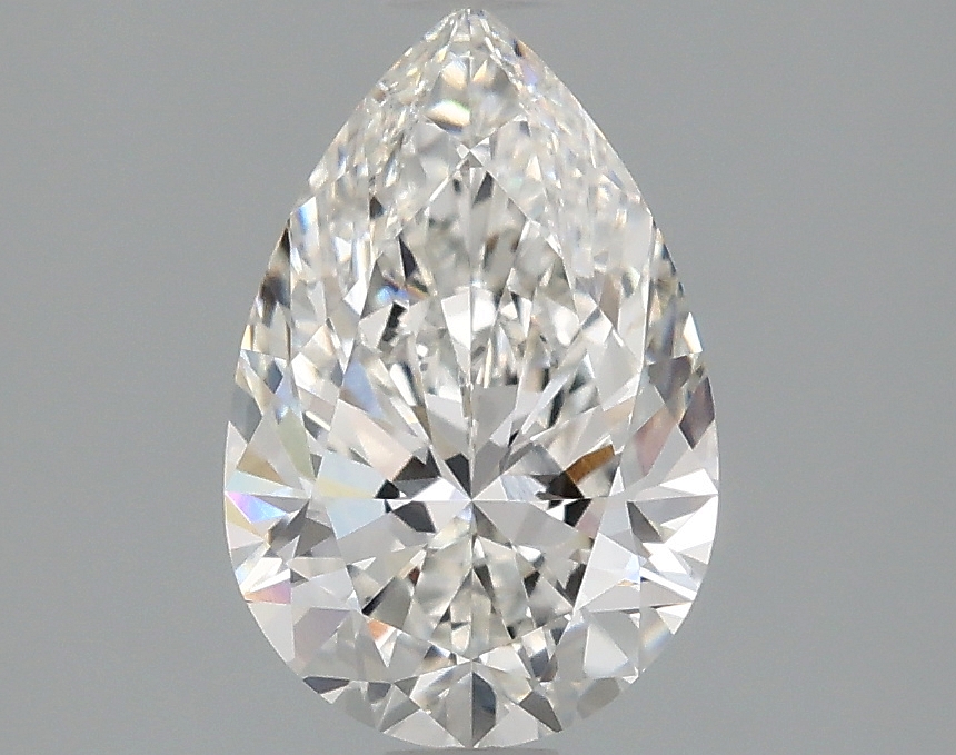 1.46 Carat Pear Cut Lab Diamond