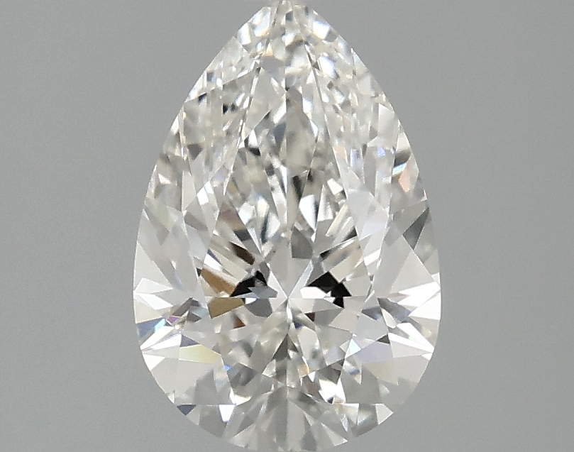 1.58 Carat Pear Cut Lab Diamond