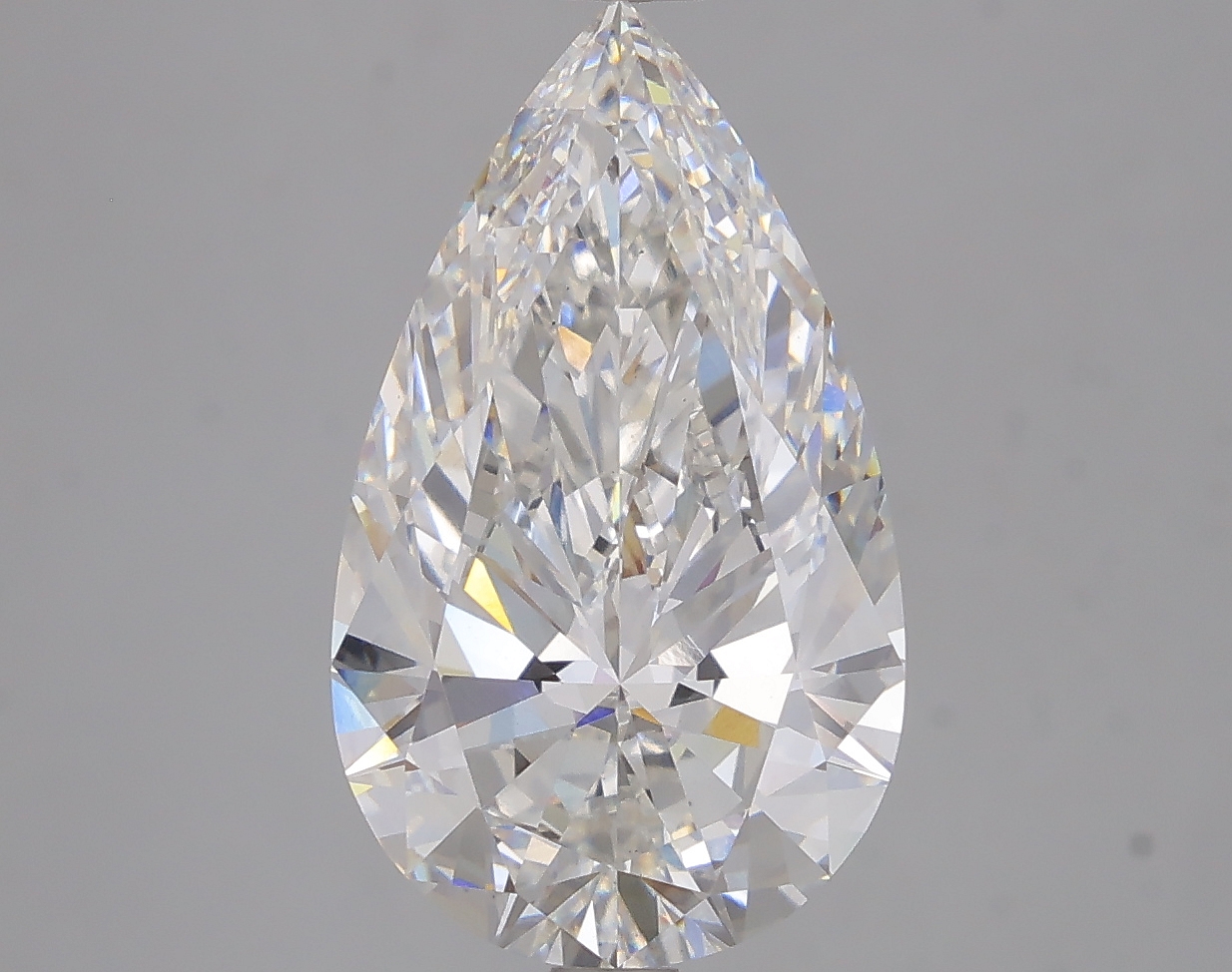 4.59 Carat Pear Cut Lab Diamond