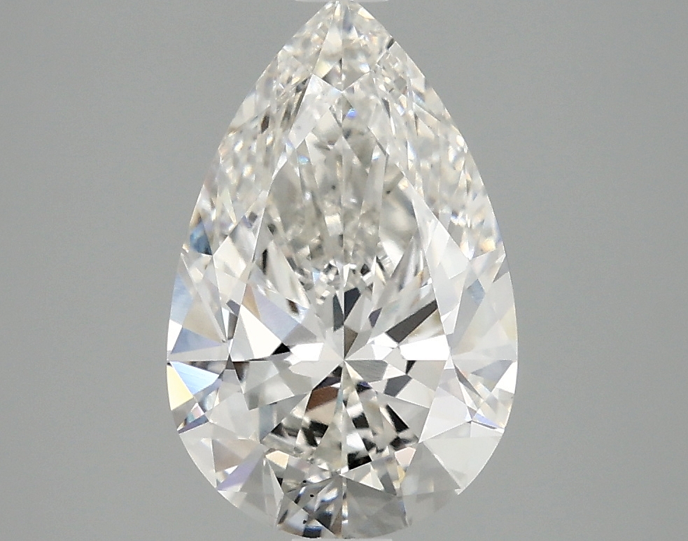 2.45 Carat Pear Cut Lab Diamond