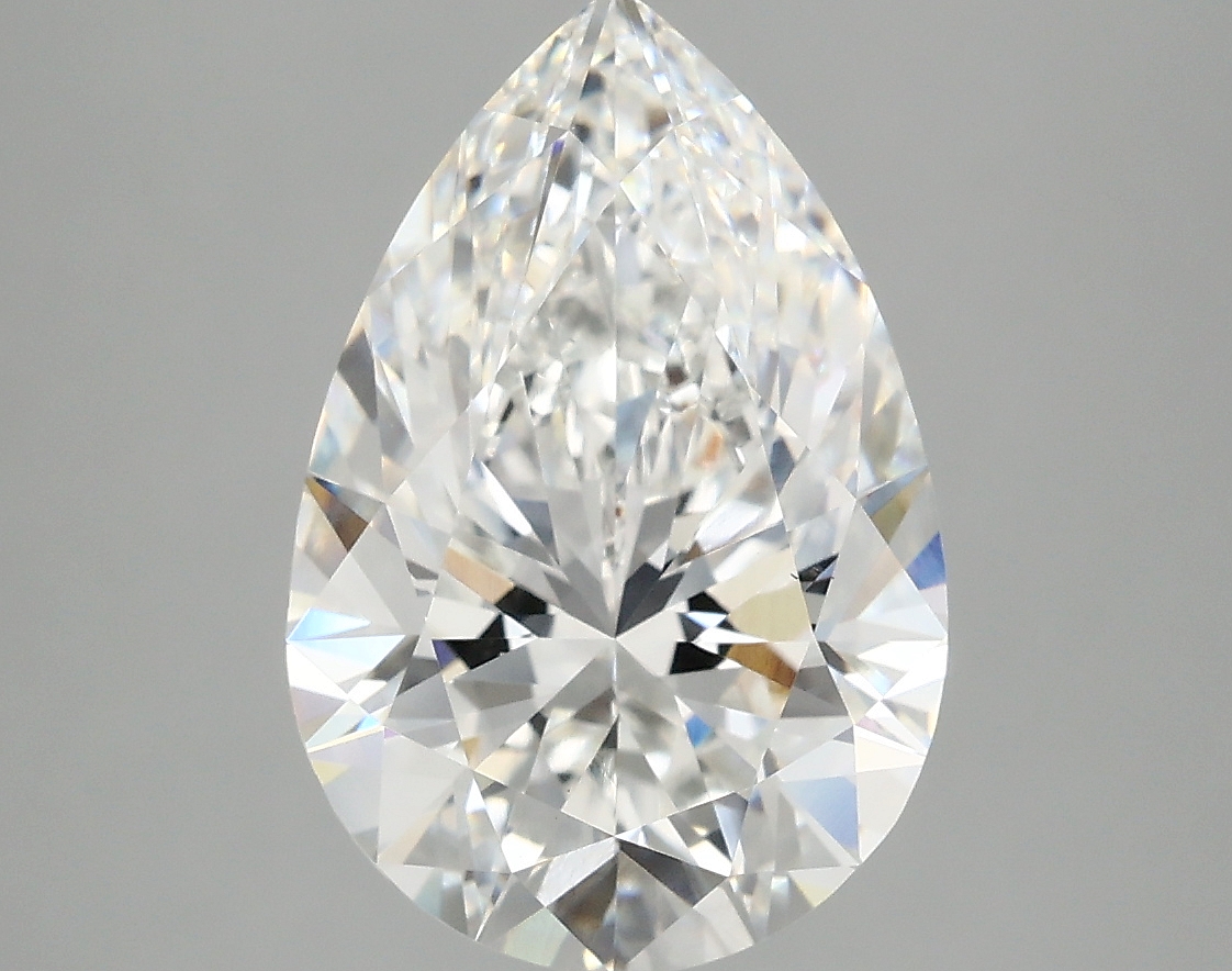4.07 Carat Pear Cut Lab Diamond