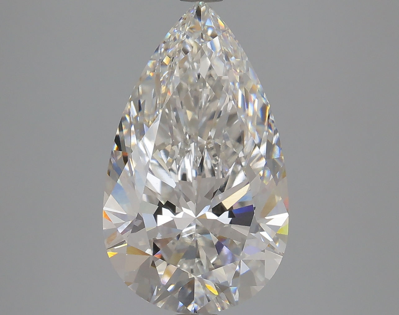 4.48 Carat Pear Cut Lab Diamond