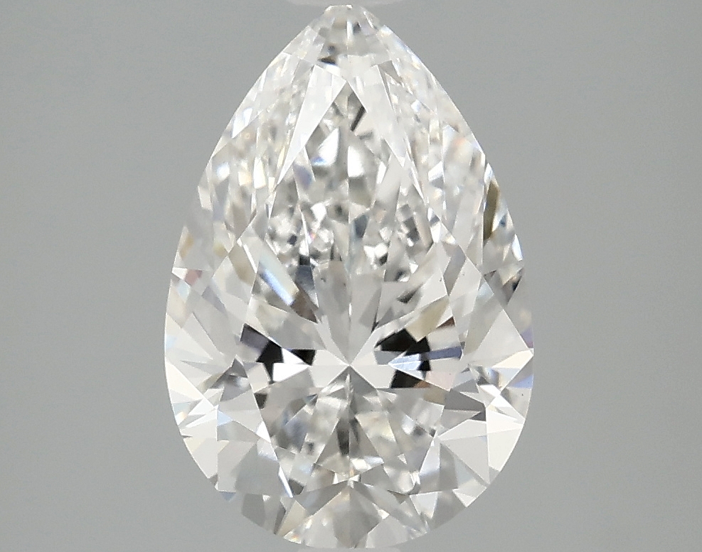 2.58 Carat Pear Cut Lab Diamond