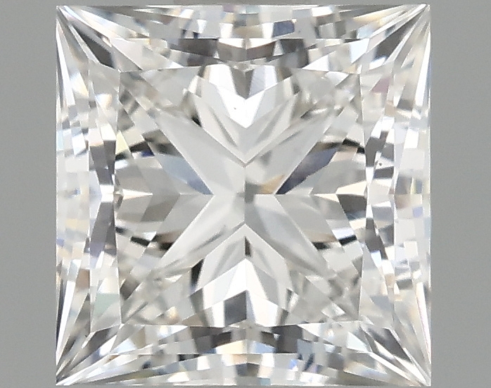 1.29 Carat Princess Cut Lab Diamond