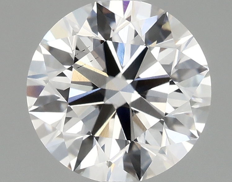 1.37 Carat Round Cut Lab Diamond