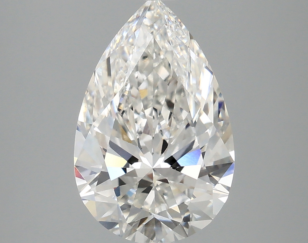 2.97 Carat Pear Cut Lab Diamond