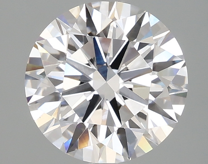 2.09 Carat Round Cut Lab Diamond