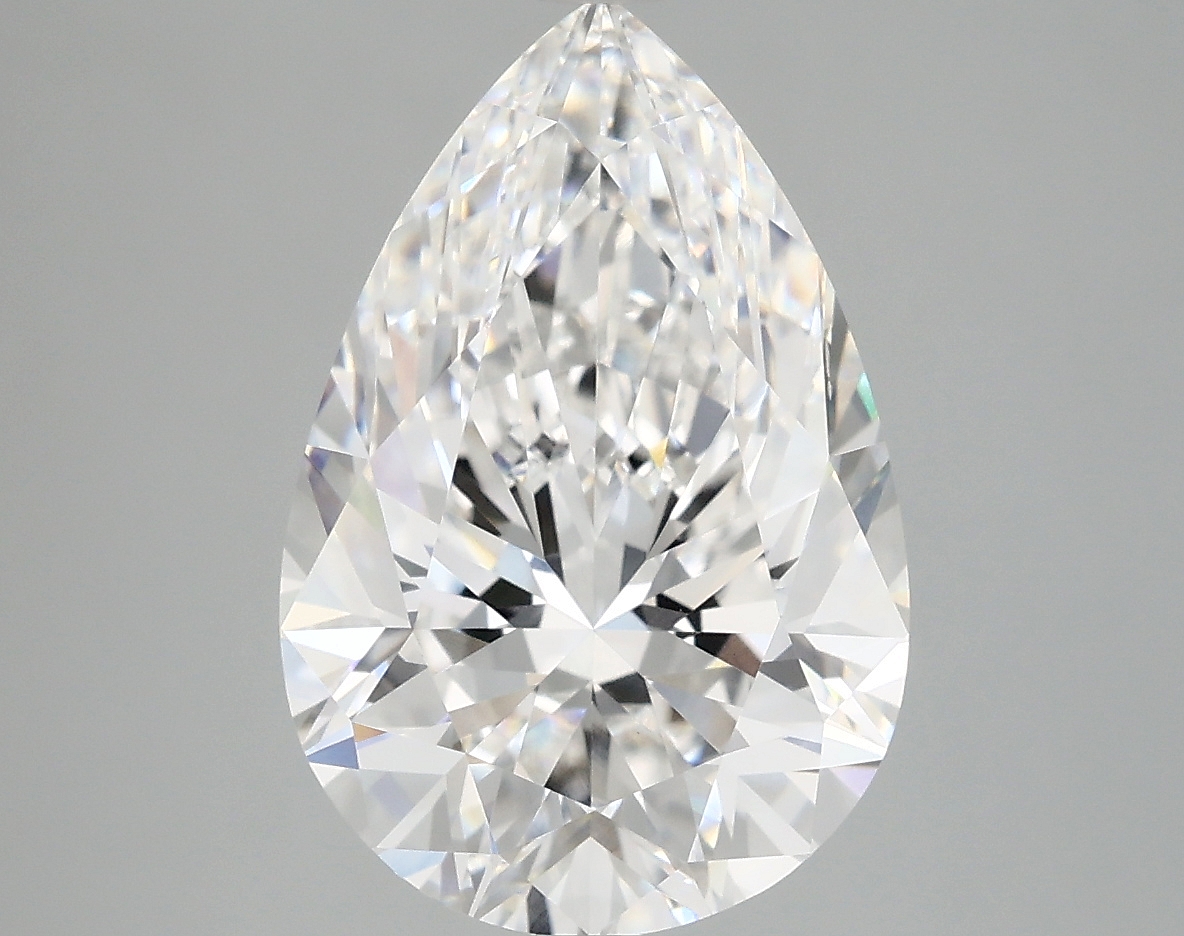 4.88 Carat Pear Cut Lab Diamond