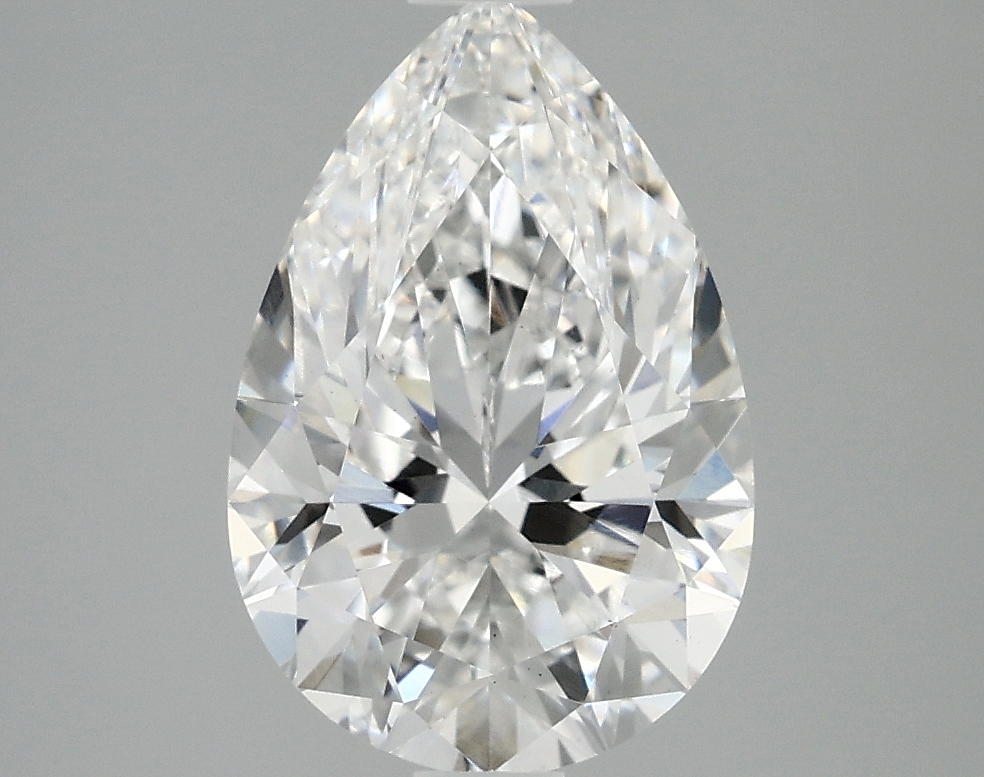 2.83 Carat Pear Cut Lab Diamond