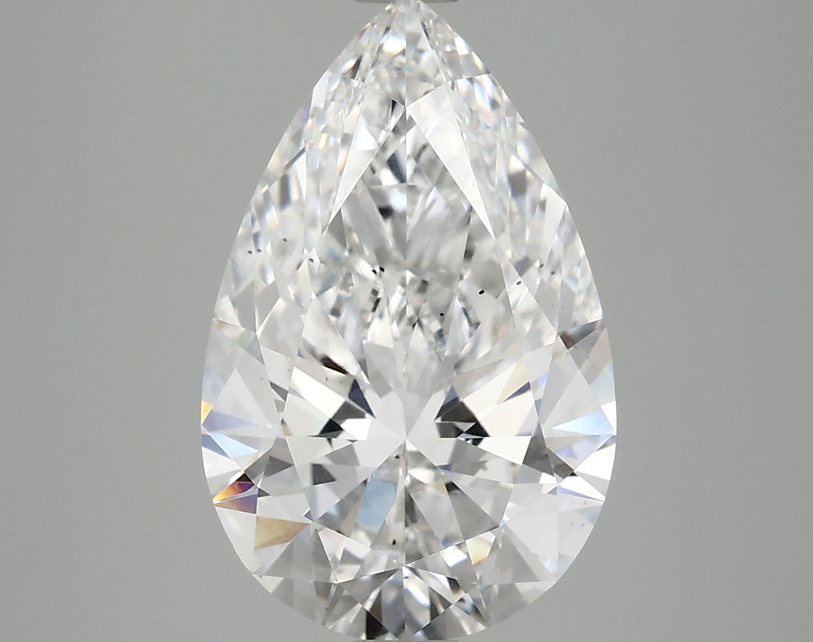 3.68 Carat Pear Cut Lab Diamond