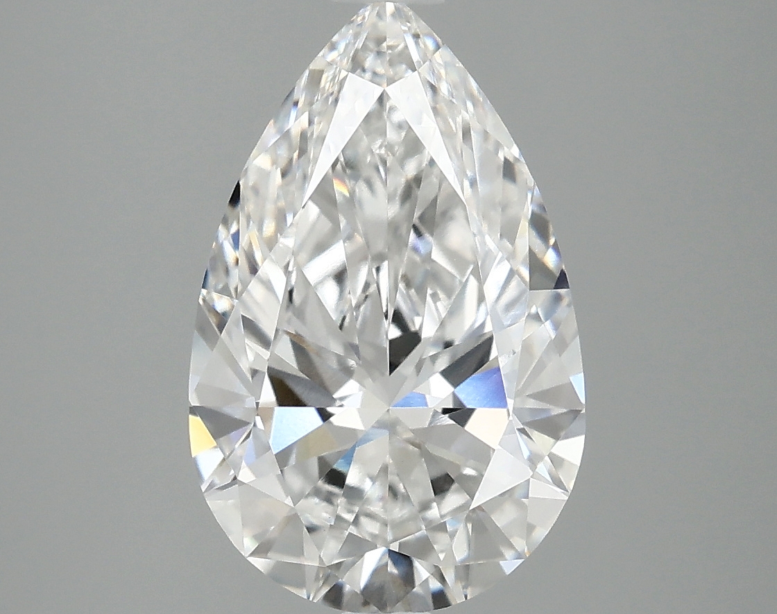 2.98 Carat Pear Cut Lab Diamond