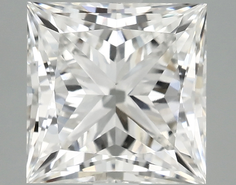 2.42 Carat Princess Cut Lab Diamond