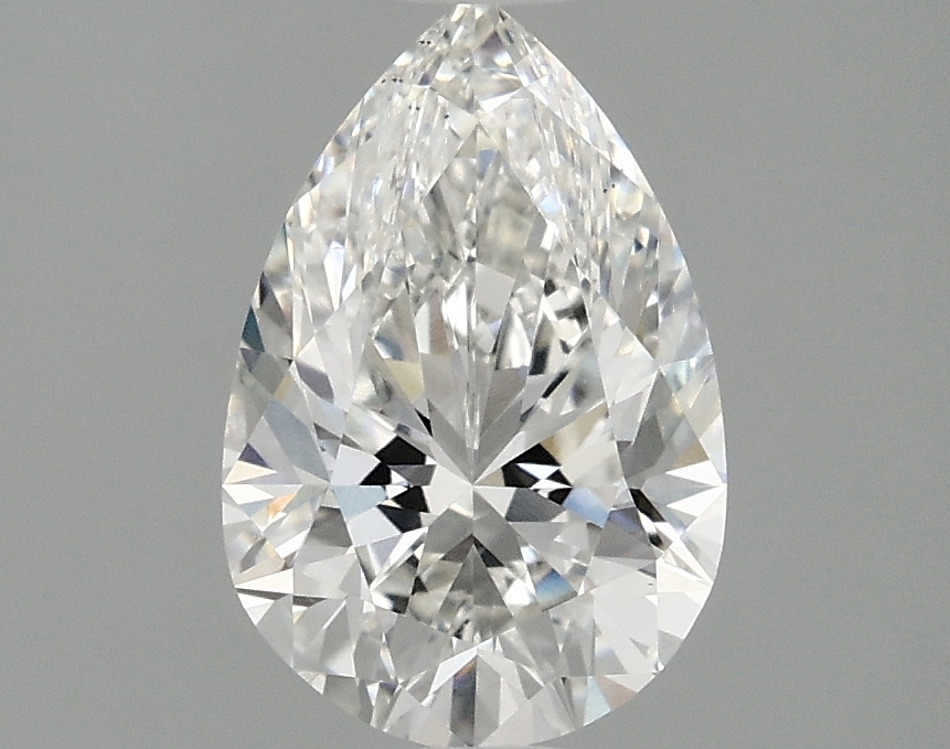 1.57 Carat Pear Cut Lab Diamond