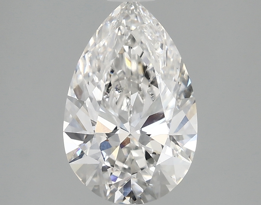 1.71 Carat Pear Cut Lab Diamond