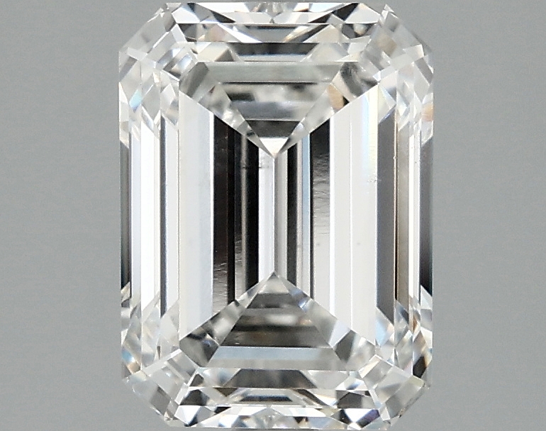 2.52 Carat Emerald Cut Lab Diamond