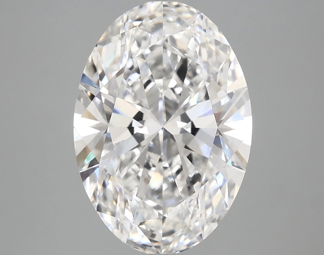 3.72 Carat Oval Cut Lab Diamond