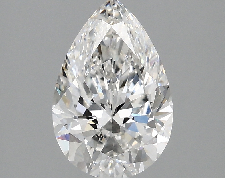 1.37 Carat Pear Cut Lab Diamond