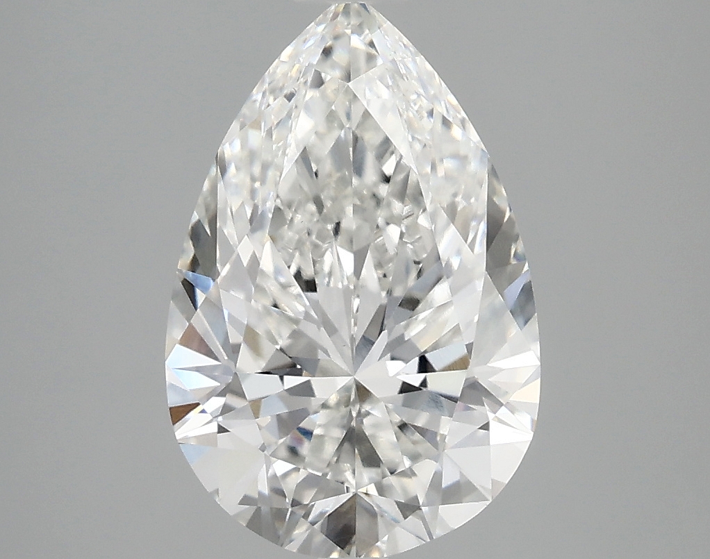 2.89 Carat Pear Cut Lab Diamond