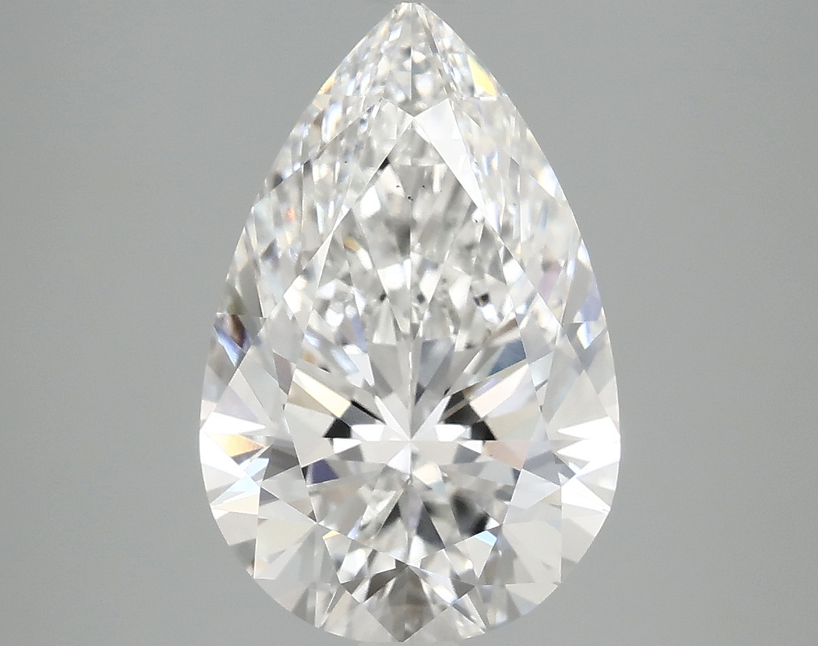 3.72 Carat Pear Cut Lab Diamond