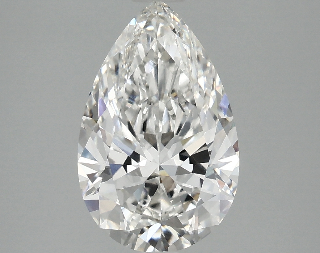 2.58 Carat Pear Cut Lab Diamond