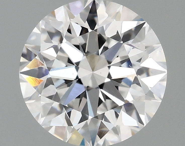 1.47 Carat Round Cut Lab Diamond
