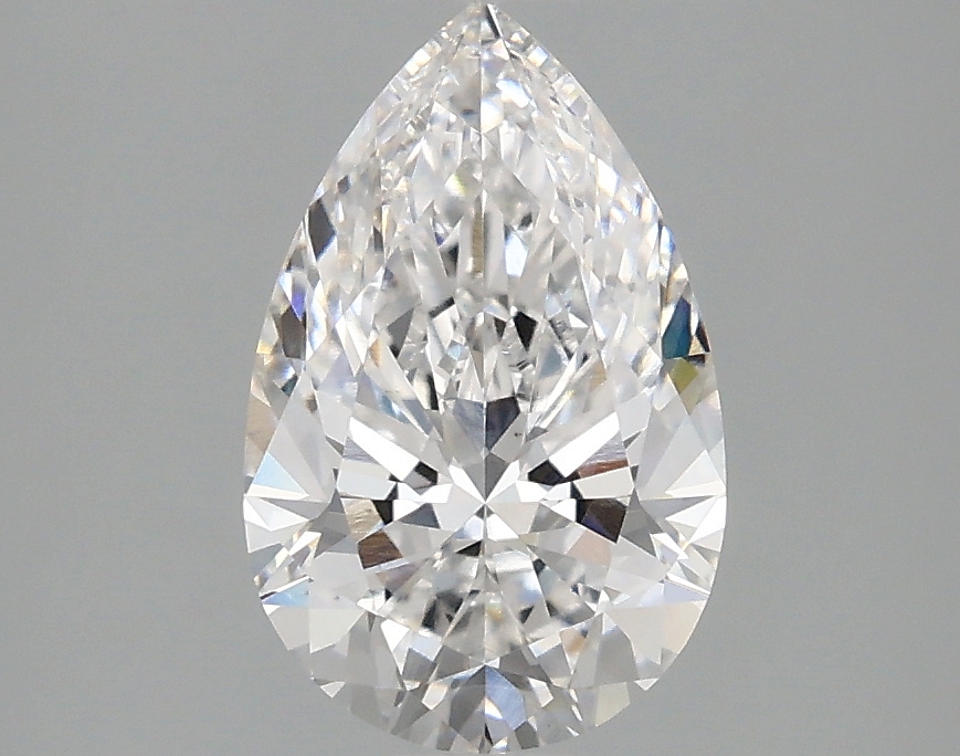 1.59 Carat Pear Cut Lab Diamond