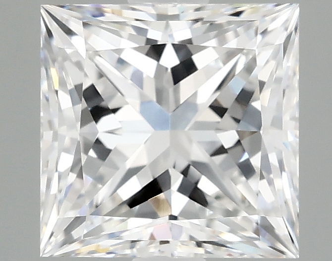 2.85 Carat Princess Cut Lab Diamond