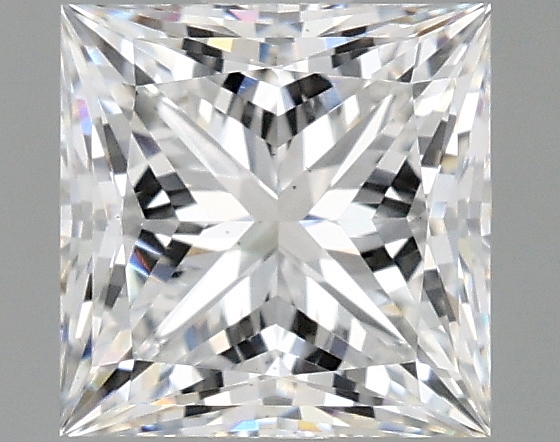1.58 Carat Princess Cut Lab Diamond