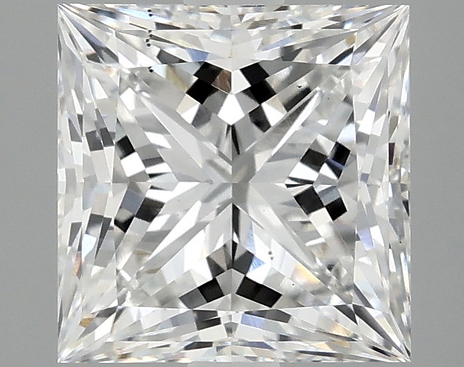 2.51 Carat Princess Cut Lab Diamond