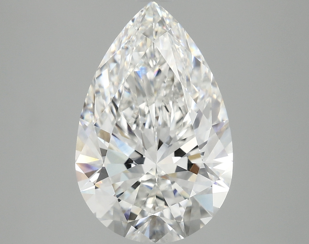 4.07 Carat Pear Cut Lab Diamond