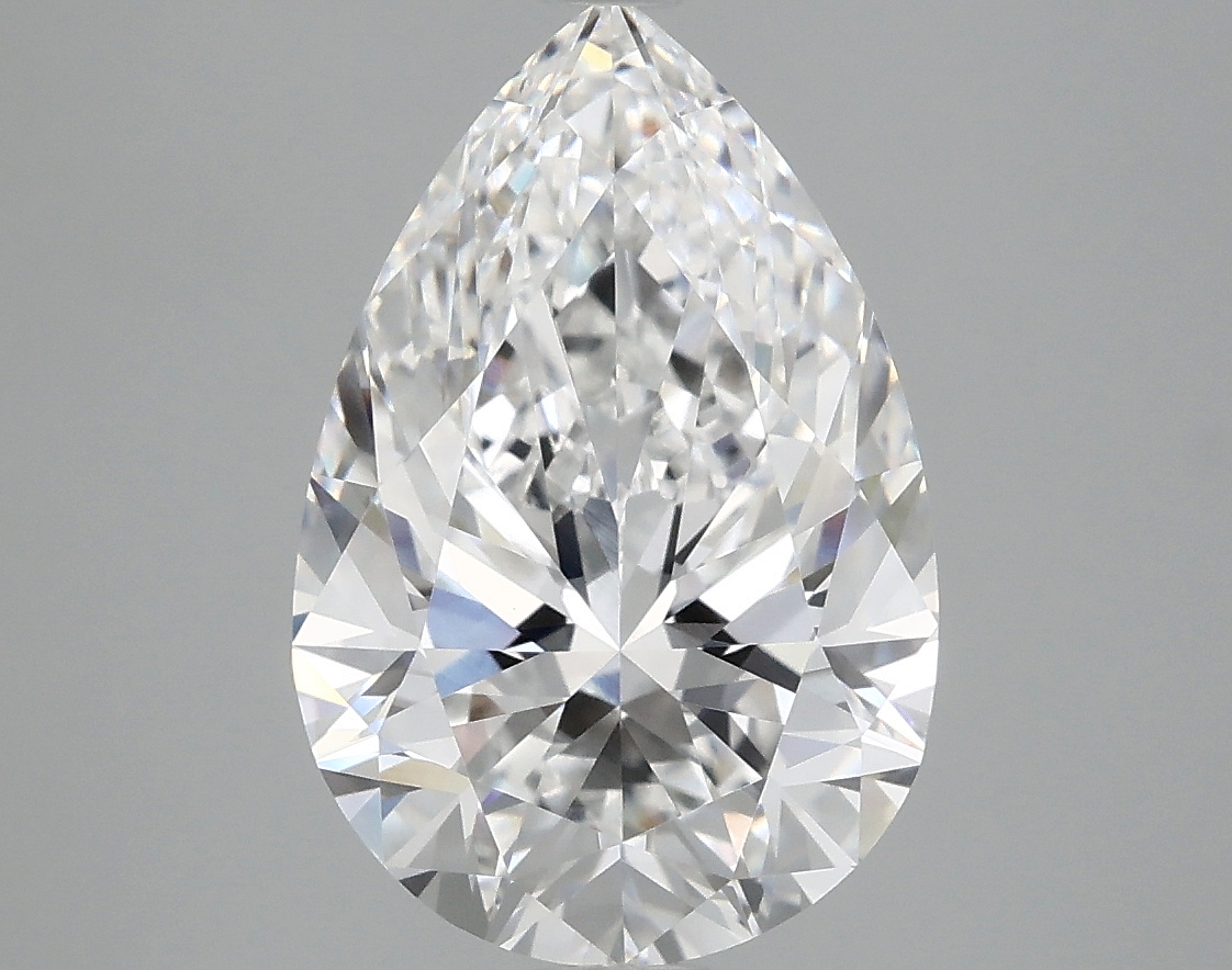 4.09 Carat Pear Cut Lab Diamond