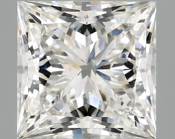 2.44 Carat Princess Cut Lab Diamond