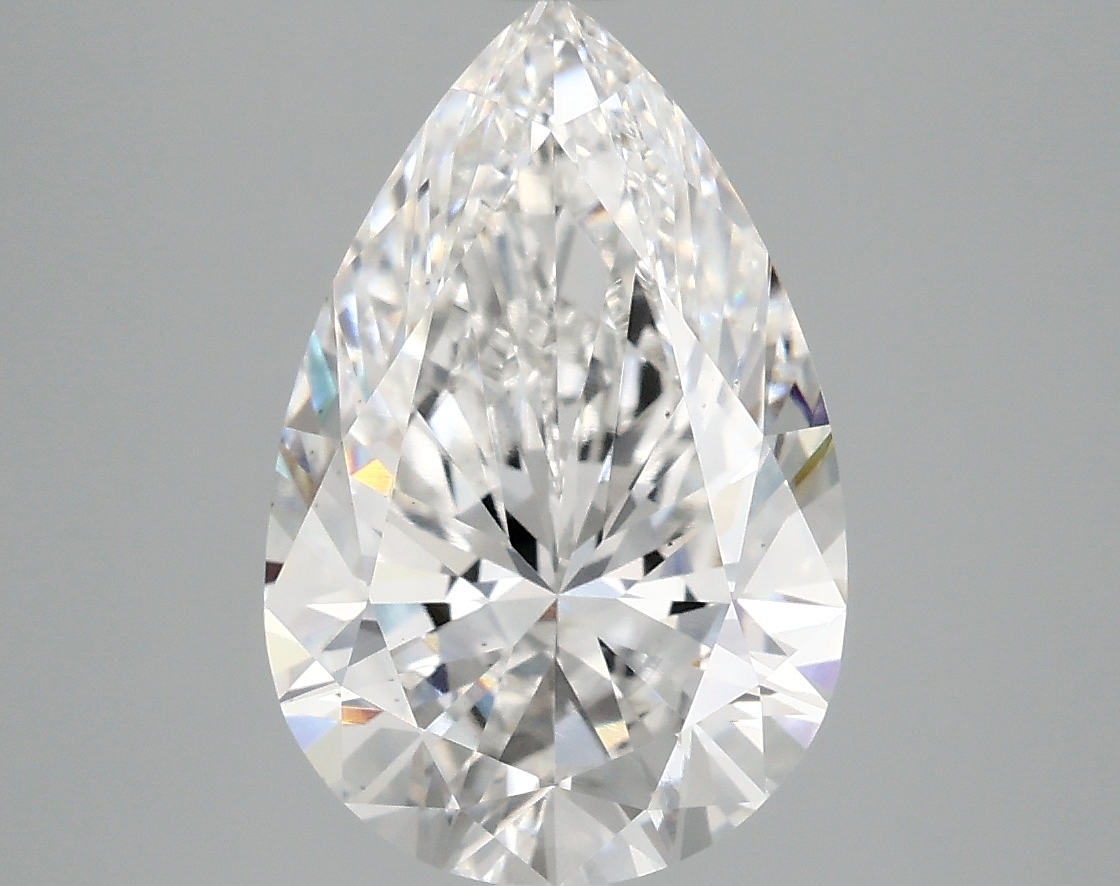 3.72 Carat Pear Cut Lab Diamond