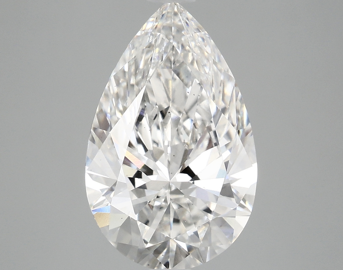 3.89 Carat Pear Cut Lab Diamond