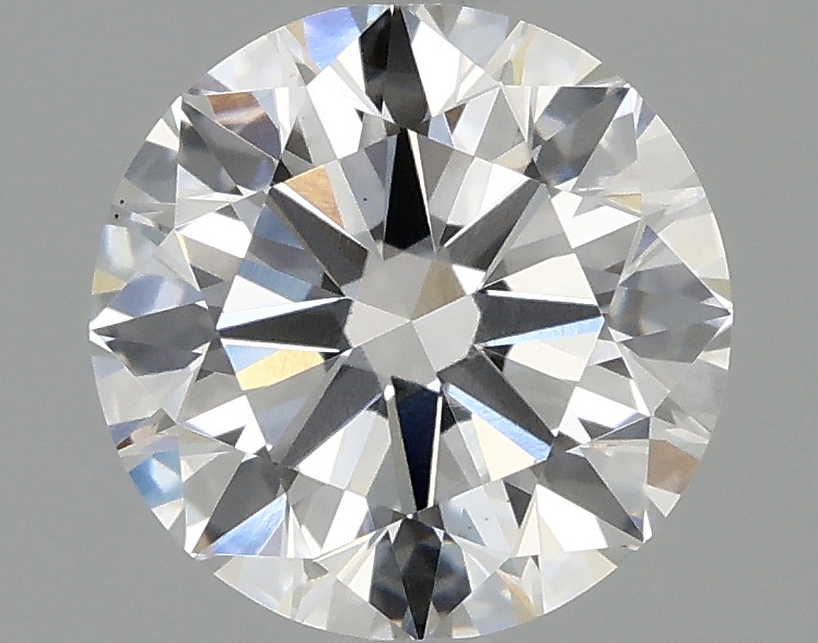 3.47 Carat Round Cut Lab Diamond