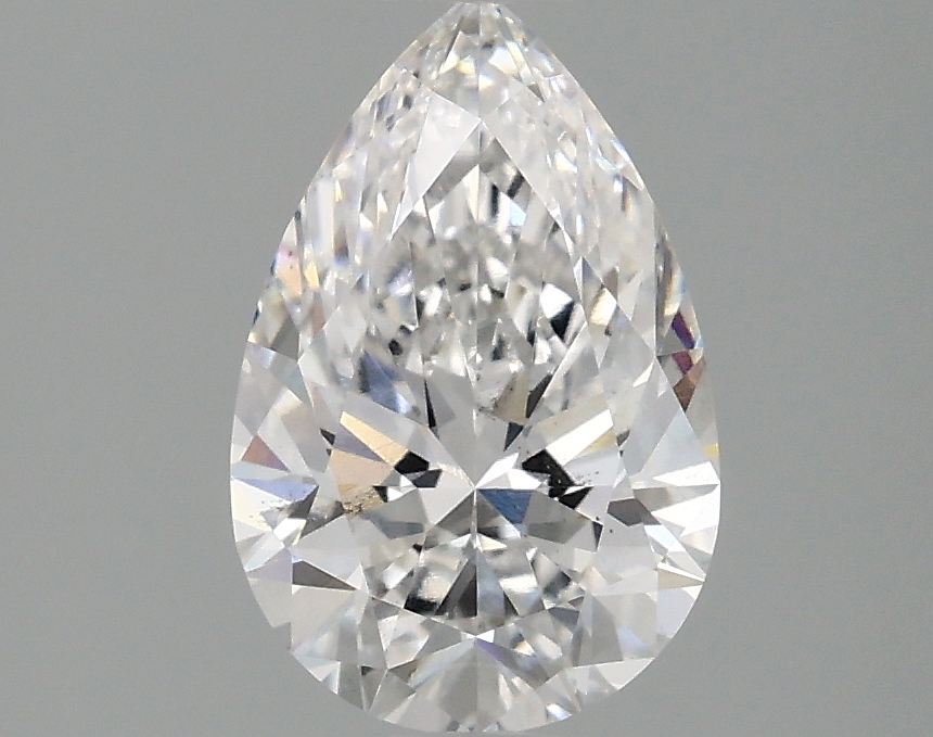 1.58 Carat Pear Cut Lab Diamond