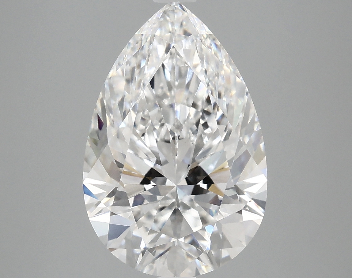 4.1 Carat Pear Cut Lab Diamond