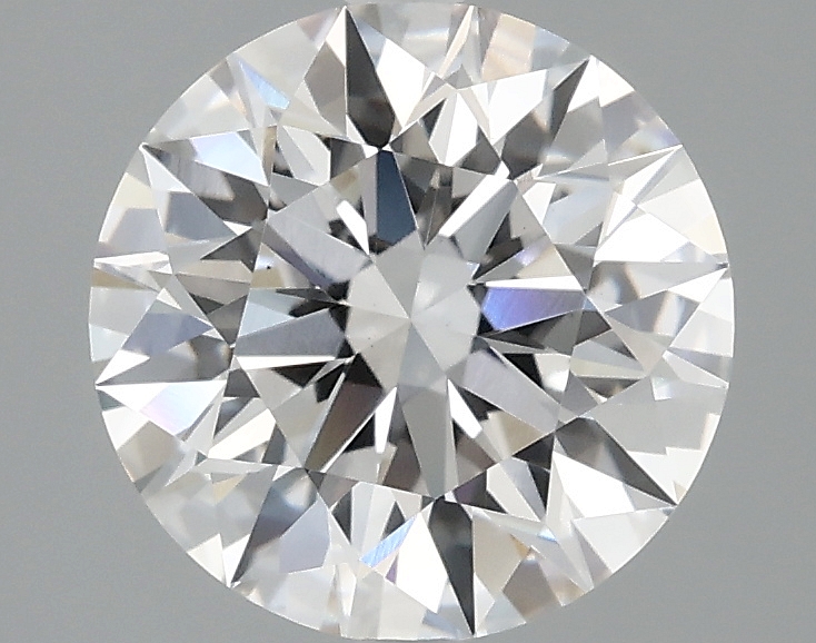 2.46 Carat Round Cut Lab Diamond