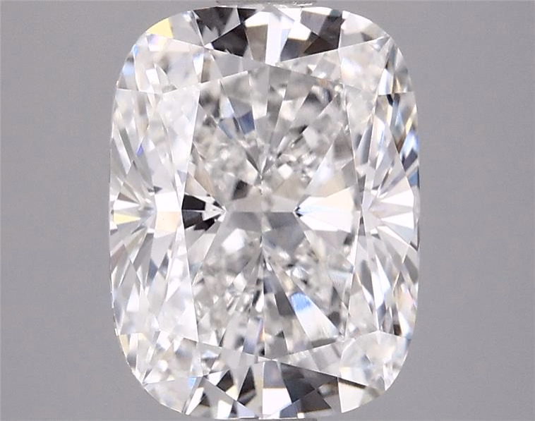 2.58 Carat Cushion Cut Lab Diamond