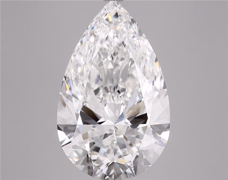 4.58 Carat Pear Cut Lab Diamond