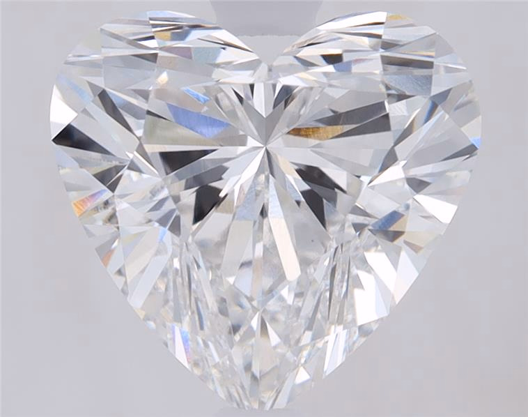 2.59 Carat Heart Cut Lab Diamond