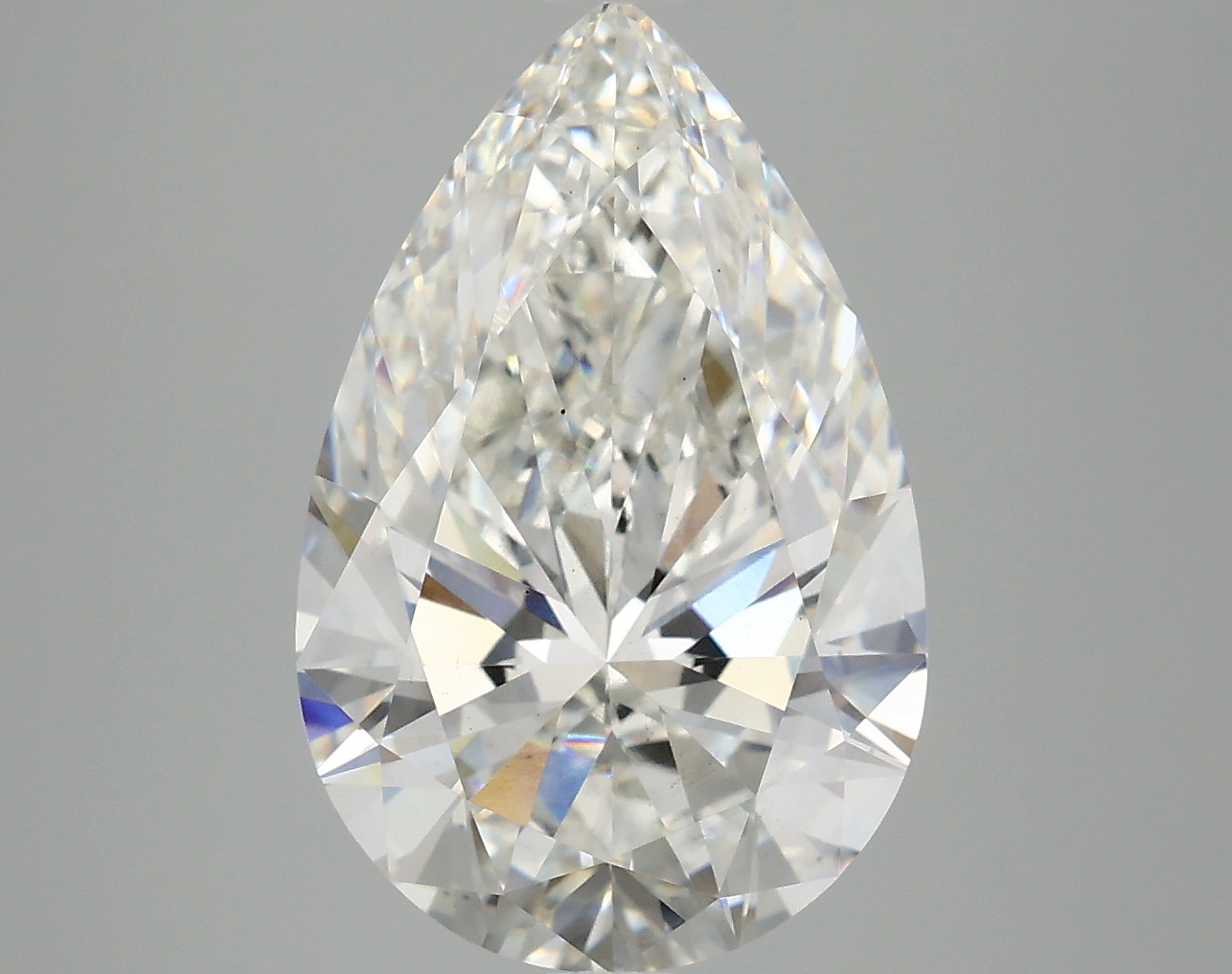 4.55 Carat Pear Cut Lab Diamond