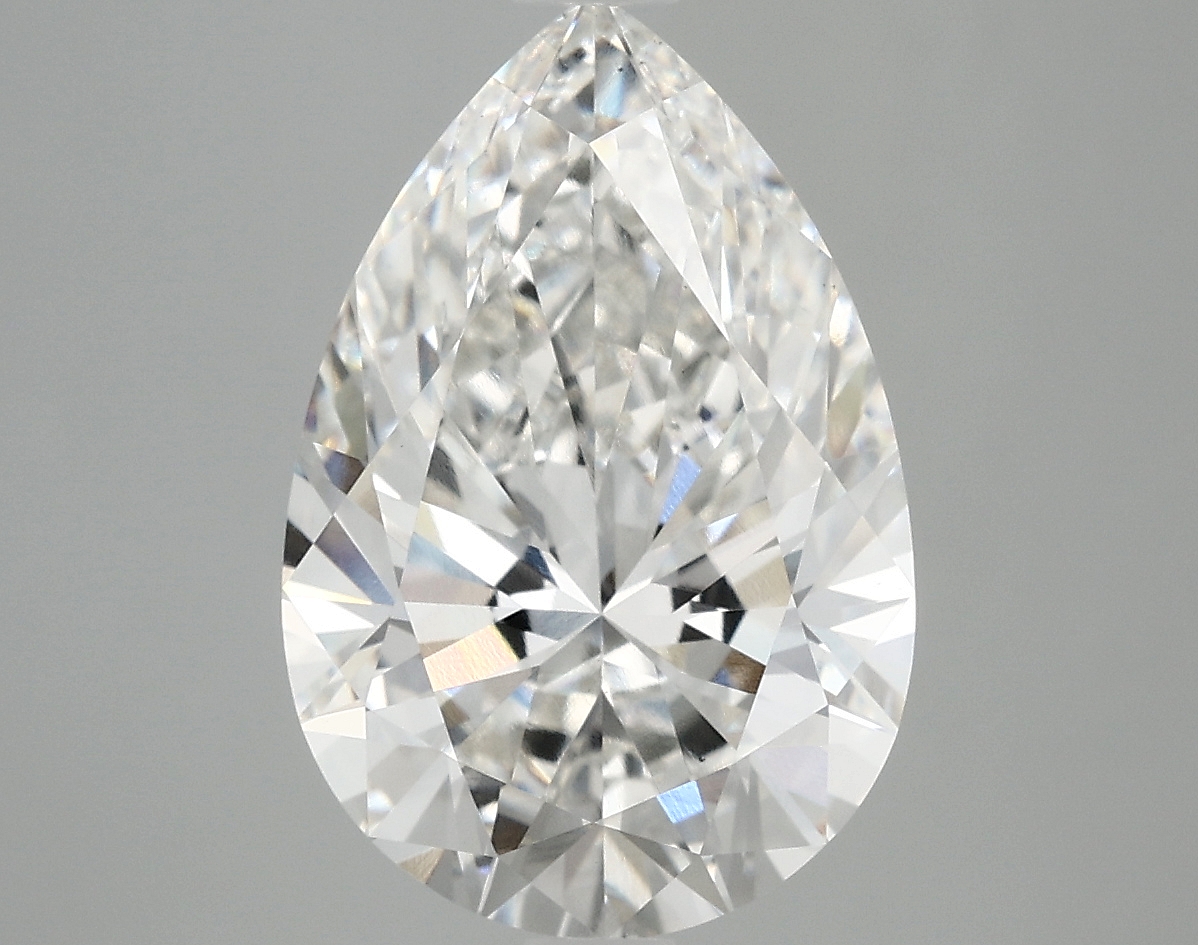 4.59 Carat Pear Cut Lab Diamond